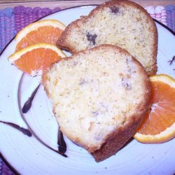 Simple Orange Banana Bundt Cake