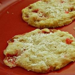 Peppermint Lace Cookies