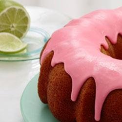 Strawberry Key Lime Bundt