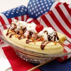 Butterfinger Banana Split