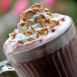 Peanut Buttercup Hot Chocolate