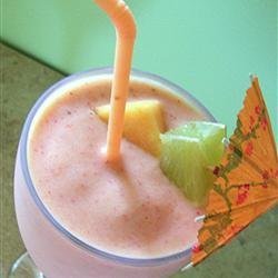 Cantaloupe Berry Smoothie