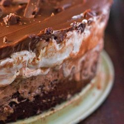 Mississippi Mud Pie With Ice Cream