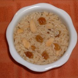 Rice With Almonds & Raisins