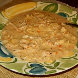 Crock Pot Chicken & Noodle Soup