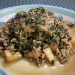 Lemony Chicken With Fresh Coriander (Madhur Jaffrey)