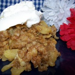 Caramel Apple Crisp