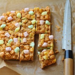 Peanut Butter Butterscotch Bars (No Bake)