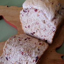 Cranberry Orange Wheat  Bread (Like Great Harvest), Breadmaker