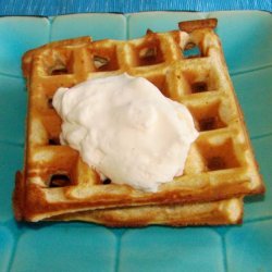 Michael White's Whole-Wheat Peanut Butter Waffles