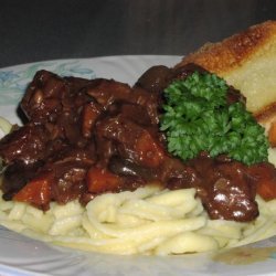 Nana's Burgundy Beef