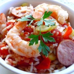 Ragin' Cajun Jambalaya (Crock Pot)