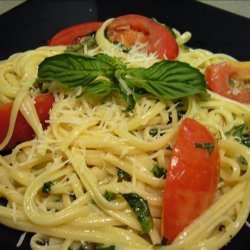 Brie & Tomato Linguine