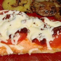 Salmon With Mozzarella