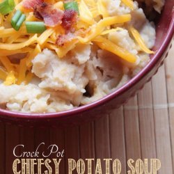 Crock Pot Cheesy Potato Soup