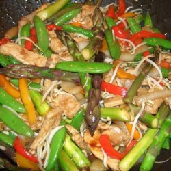 Stir-Fried Pork in Plum and Soy Sauce