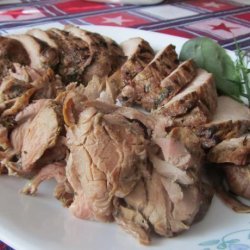 Marinated BBQ Pork Tenderloin