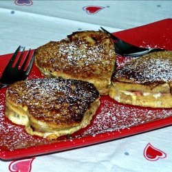 French Toast  With Raspberry, Chocolate &  Cream Cheese