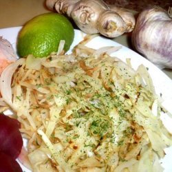 Easy Gingered Cabbage