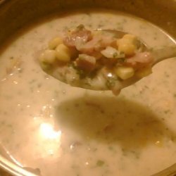 Potato Corn Ham Chowder