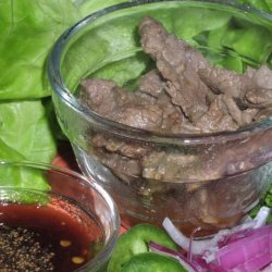 Thai Beef Lettuce Wraps