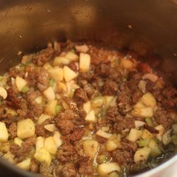 Cornbread Stuffing With Sausage and Apples