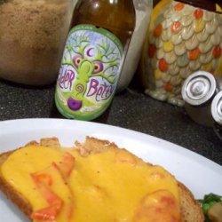 Tomato Cheddar Rarebit