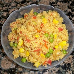 Curried Couscous With Chickpeas