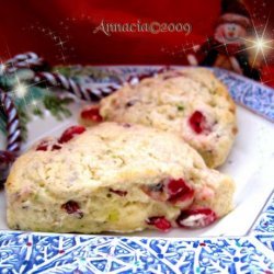 Cranberry, Orange and Pistachio Scones