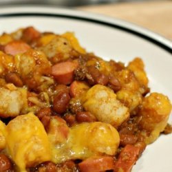 Chili Dog Casserole