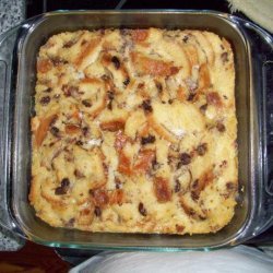 Cinnamon Swirl Raisin Bread Pudding