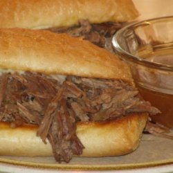 Slow Cooker Italian Beef Sandwiches