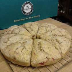 Leftover Thanksgiving Cranberry Sauce Scones