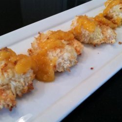 Baked Coconut Shrimp With Spicy Mango Sauce