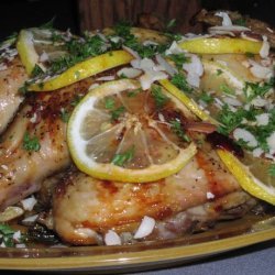 Butterflied Chicken With Herbs and Sticky Lemon