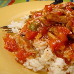 Turkey Thigh Cacciatore