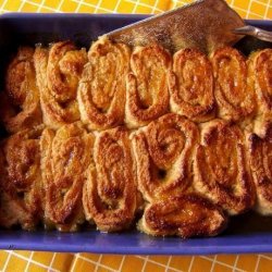 South African Roly-Poly Baked Dessert