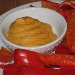 Spicy Roasted Red Pepper Hummus