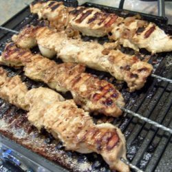 Lemon Herbed Chicken Satay