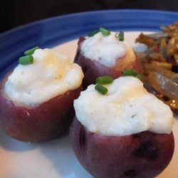 Cream Cheese Stuffed New Potatoes