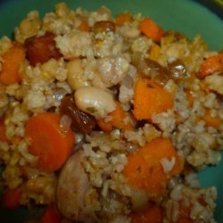 Autumn Sausage Casserole (In the Crock Pot )