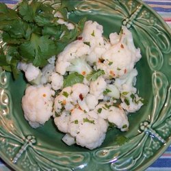 Cauliflower With Lime and Hot Pepper Vinaigrette