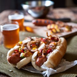 Beer Brats and Pasta