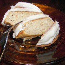 Banana Snack Cake With Brown-Butter Frosting