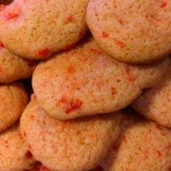 Cherry Icebox Cookies