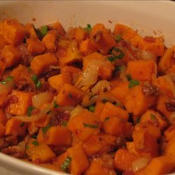 Hot Sweet Potato Salad