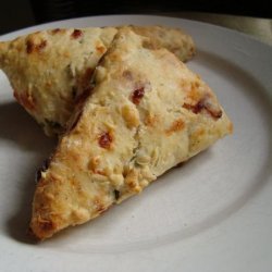 Apple-Smoked Bacon and Cheddar Scones