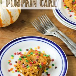 Pumpkin White Chocolate Cake