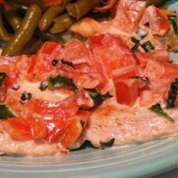 Chicken Breasts With Tomato Basil Cream