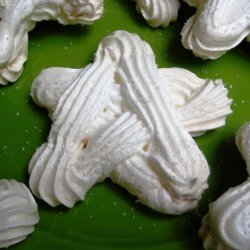 Meringue Snowflakes